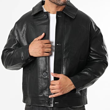 Uniplay - Veste Simili Cuir 515 Noir