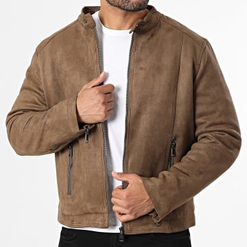 Uniplay - Giacca Biker Similpelle 501 Camel