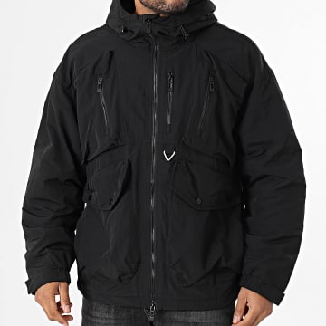 Classic Series - Chaqueta Capucha Con Cremallera 510 Negro