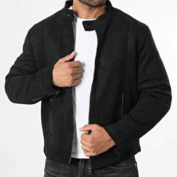 Uniplay - Giacca Biker Simil Pelle 501 Nero