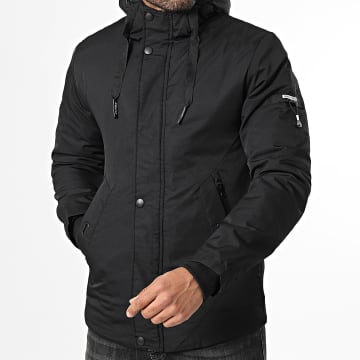 Armita - Parka con Cappuccio 308 Nero