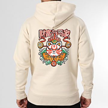 Classic Series - Japón 12 Sudadera con capucha beige