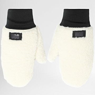 UGG - Fäustlinge Fluff Mitten 101099 Hellbeige
