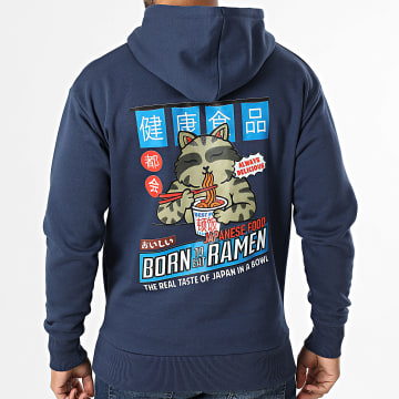 Classic Series - Casaco com capuz Japão 17 azul-marinho