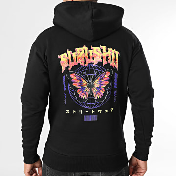 Black Industry - Sudadera con capucha Japan 22 Negra