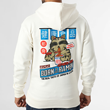 Classic Series - Sudadera con capucha Japan 17 Beige claro