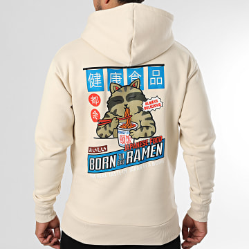 Black Industry - Japón 17 Sudadera con capucha beige