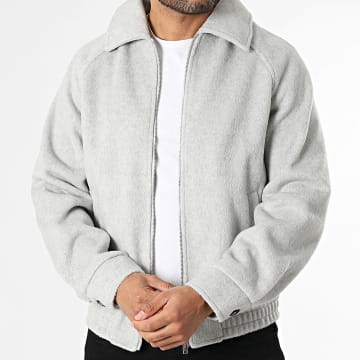 Frilivin - Chaqueta Con Cremallera Z20 Gris