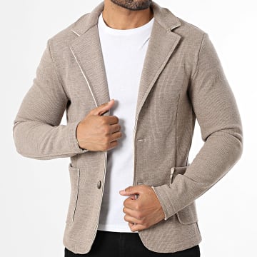 Frilivin - Giacca blazer 203 Beige Chiné