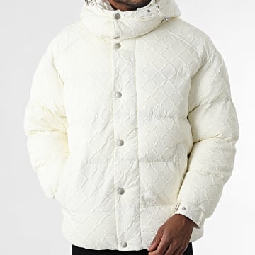 Frilivin - Plumífero con capucha 007 Beige Claro