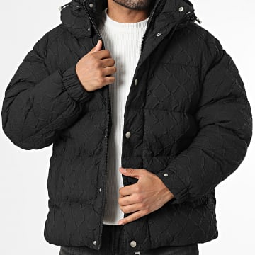 Frilivin - Daunenjacke mit Kapuze 007 Schwarz