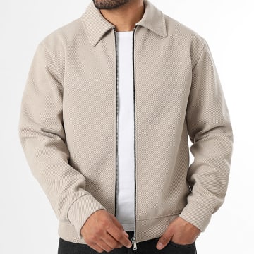 LBO - Veste Zippée Texturée 2283 Beige