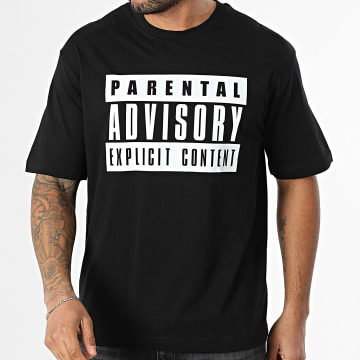 Parental Advisory - Maglietta Big Logo Nero