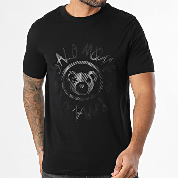 Sale Môme Paris - Circle Crew Oversize Tee Shirt Large Black Carbon