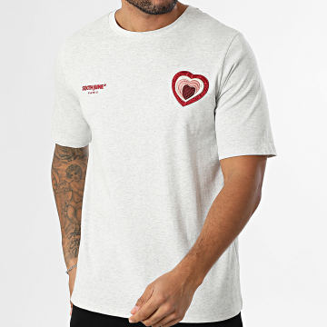 Sixth June - Tee Shirt 483 Gris Melange