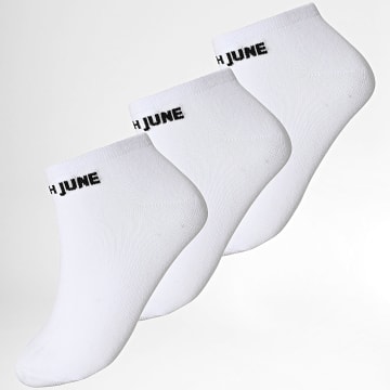 Sixth June - 3 Pares 625 Calcetines Blancos