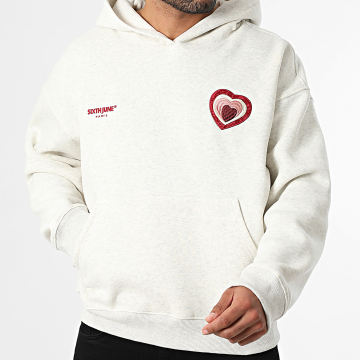 Sixth June - Sudadera con capucha 857 Beige Melange