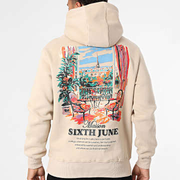 Sixth June - Sudadera con Capucha 861 Beige