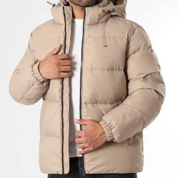 Tommy Jeans - Doudoune Capuche Essential 9786 Beige