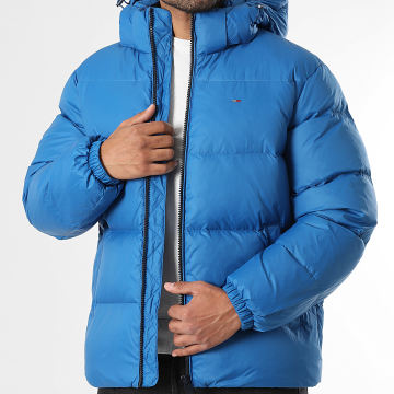Tommy Jeans - Doudoune Capuche Essential 9786 Bleu Roi