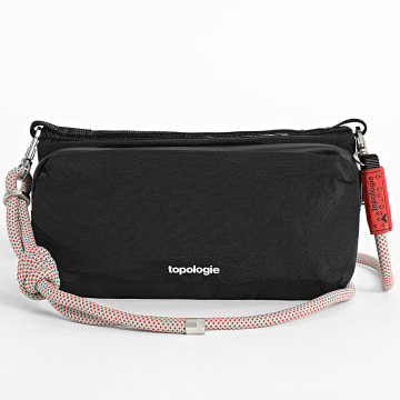 Topologie - Lot Sacoche Et Sangle Bottle 8mm Rope Noir Bleu Clair Beige Rouge