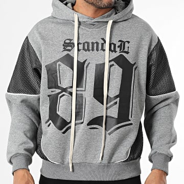 Classic Series - Sudadera con Capucha 080 Gris Melange