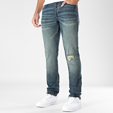 Black Industry - Jean Slim 120 Blu Denim