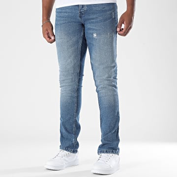 Black Industry - Jean Slim Fit 100 Blau Denim