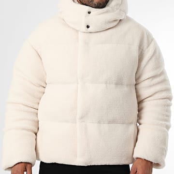 Frilivin - Plumífero con capucha Polar 011 Beige Claro