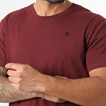 G-Star - Camiseta D16411-336 Burdeos