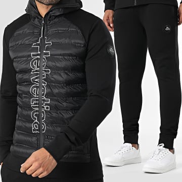 Helvetica - Vancover Isere Trainingsanzug Schwarz