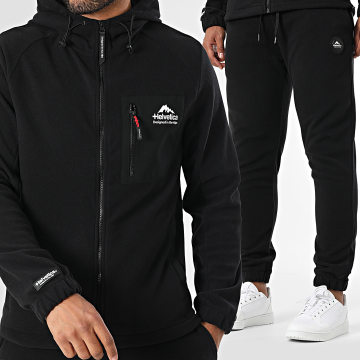 Helvetica - Polar Trainingsanzug Schwarz