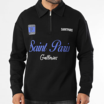 Ikao - Sweat Col Zippé 635 Noir