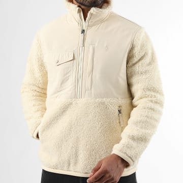 Polo Ralph Lauren - Veste Sherpa Outdoor Original Player Beige Clair