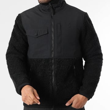 Polo Ralph Lauren - Veste Sherpa Outdoor Original Player Noir
