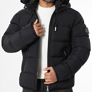 Uniplay - Donsjas Capuchon 901 Zwart