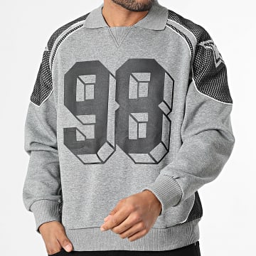 Uniplay - Sudadera Crewneck 082 Gris Melange