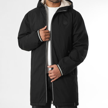 American People - Parka Varney negra con capucha