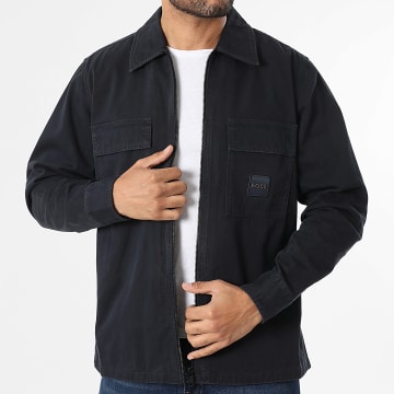 BOSS - Chaqueta Zippée Lovel 50530853 Azul Marino