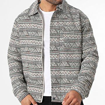 Frilivin - Veste Zippée 555 Beige Clair Bleu Clair Vert Rouge