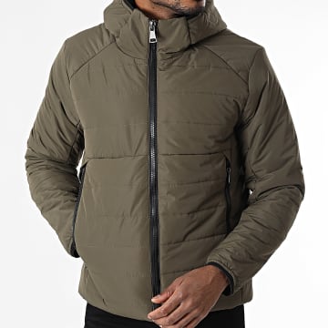 Classic Series - Donsjas met capuchon 862 Olijfgroen