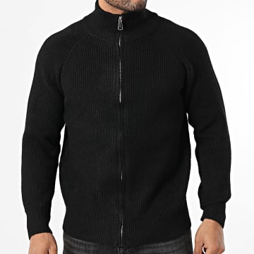 Frilivin - Chaleco Con Cremallera 511 Negro