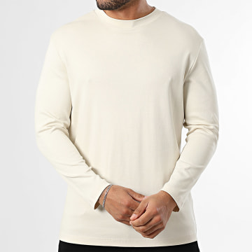 Frilivin - Camiseta de Mangas Largas 560 Beige