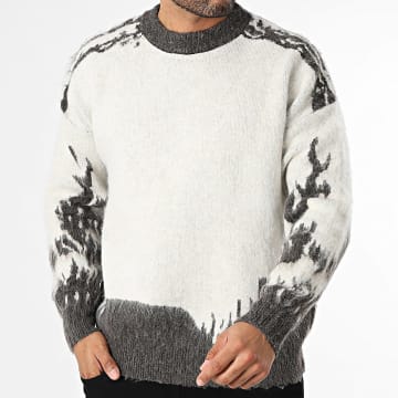 Classic Series - Sweater 241 Beige Melange Taupe