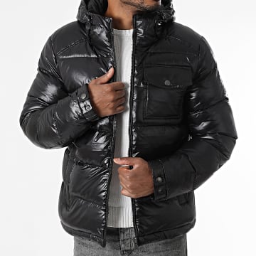 Frilivin - Plumífero Capucha 005 Negro