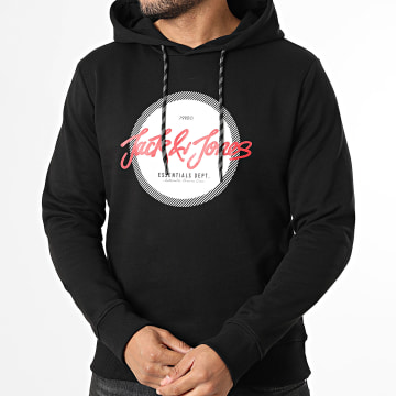 Jack And Jones - Sweat Capuche Ban Noir