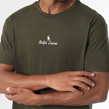 Polo Ralph Lauren - Tee Shirt Logo Embroidery Vert Kaki