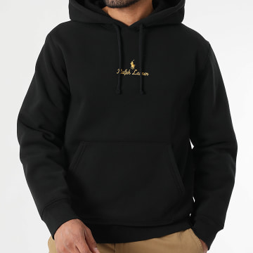 Polo Ralph Lauren - Logo Embroidery Hoody Negro