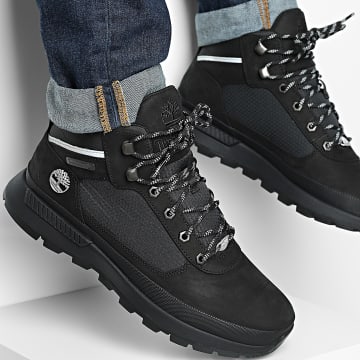 Timberland - Stivali Field Trekker Mid Lace A6DPS Nero Nabuck