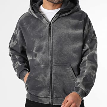 Uniplay - Felpa con Cappuccio Zippata 071 Grigio Antracite